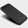 OEM Brushed Carbon Flexible Cover Case TPU Case for Samsung Galaxy J5 2017 J530 Black